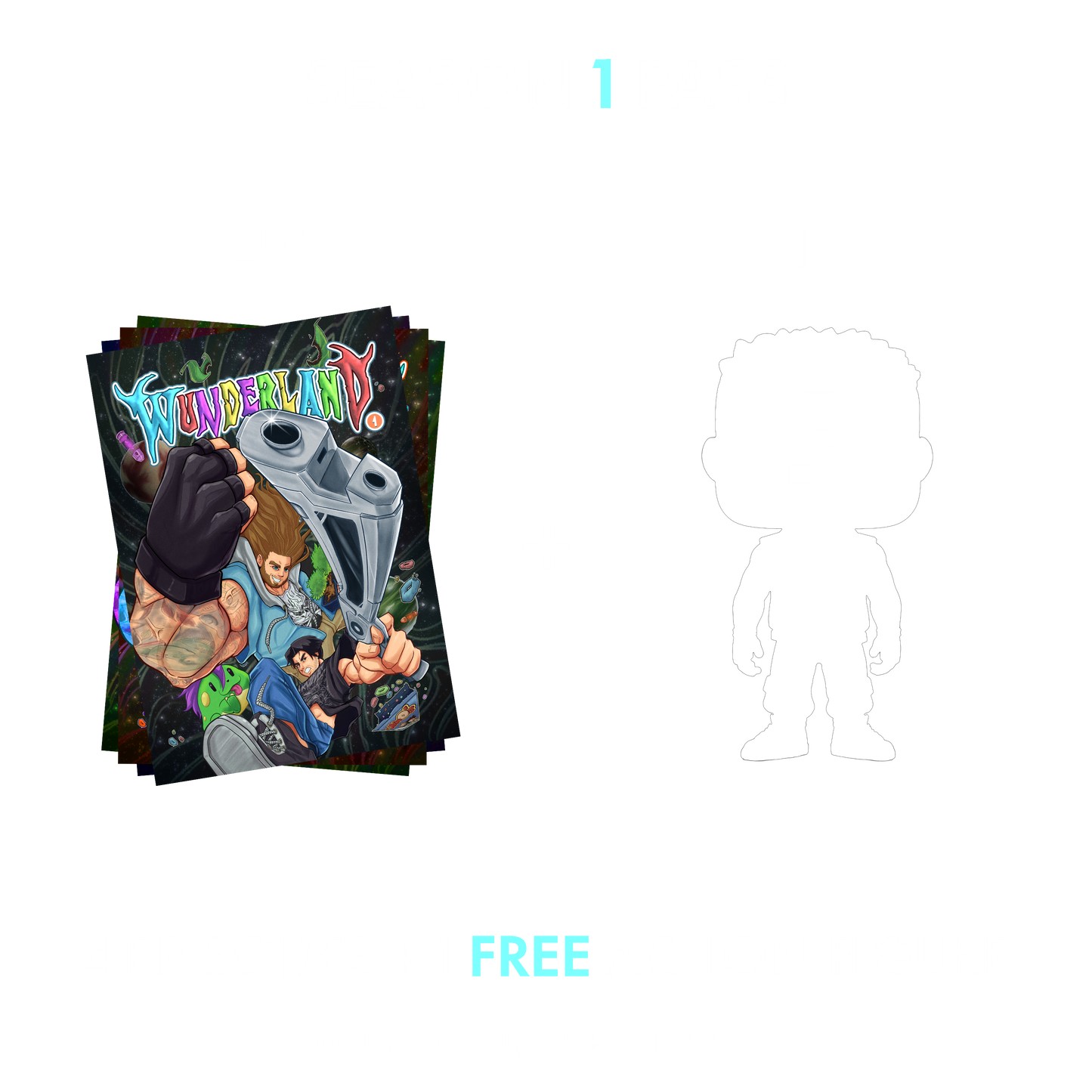 SPECIAL PACK: WUNDERLAND COMIC EPISODE #1 + THE NEXT 3 EPISODES!
